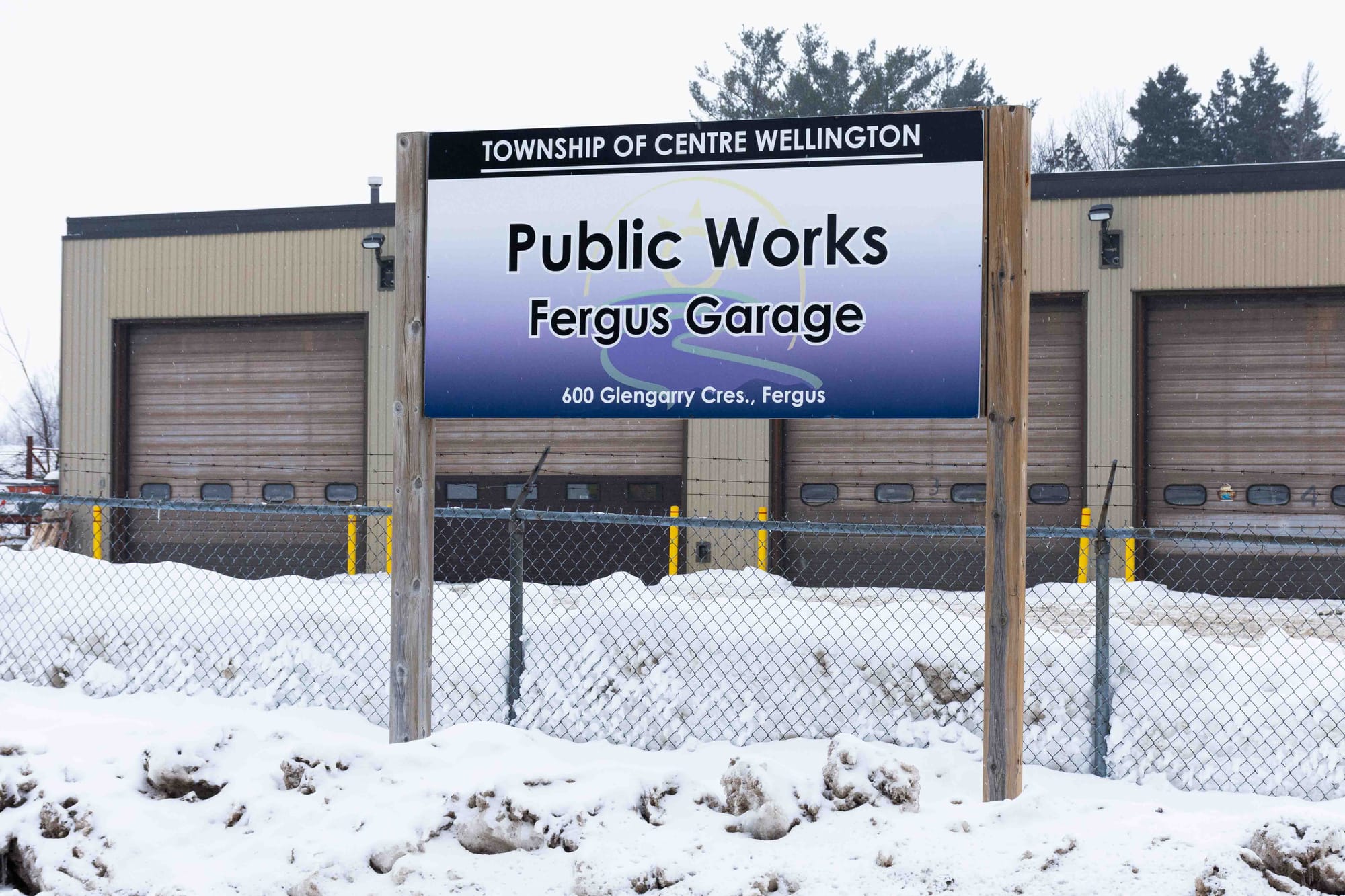 As the snow falls, the township hauls