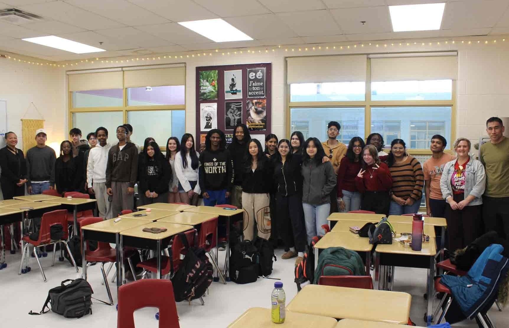 Fergus high school students working to reduce racism
