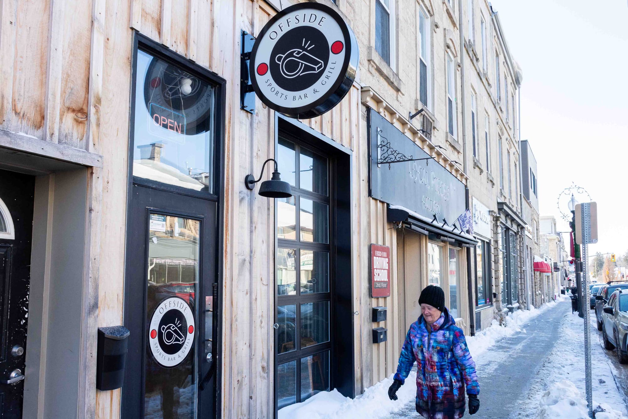 Offside sports bar sidelined by water leak