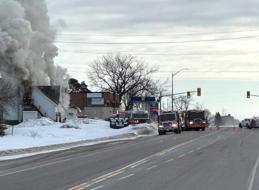 Cannabis shop destroyed by fire