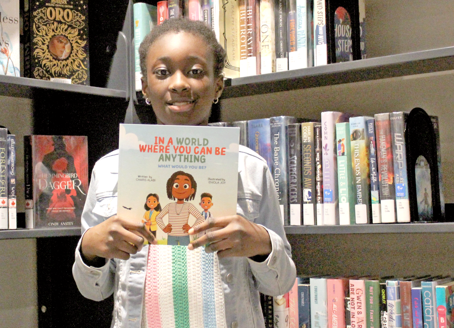 Fergus girl’s book encourages kids to achieve their dreams