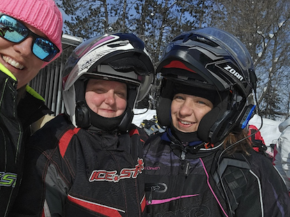 Drayton women participate in breast cancer snow run