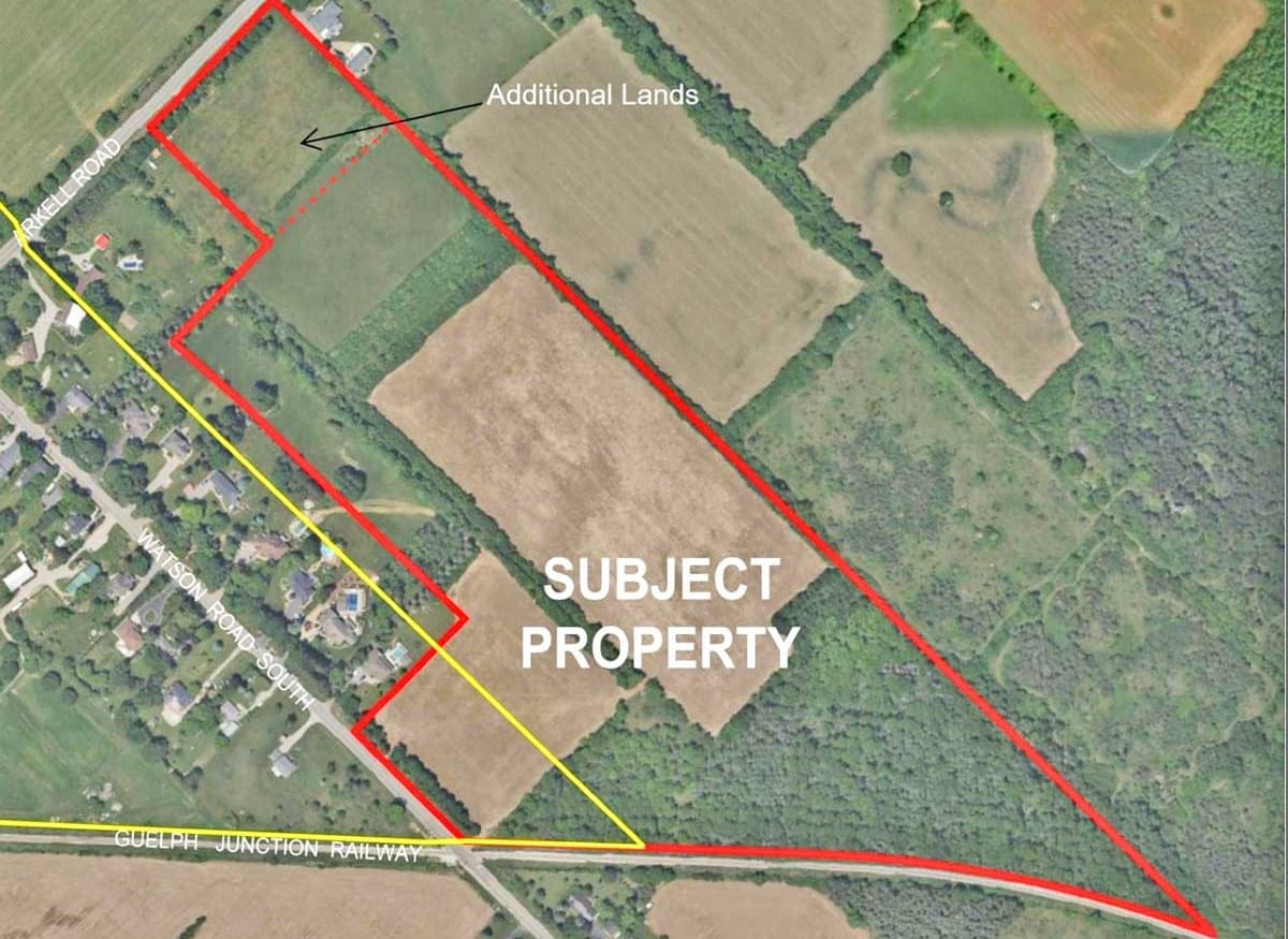 Developer hopes Arkell boundary can expand to include proposal