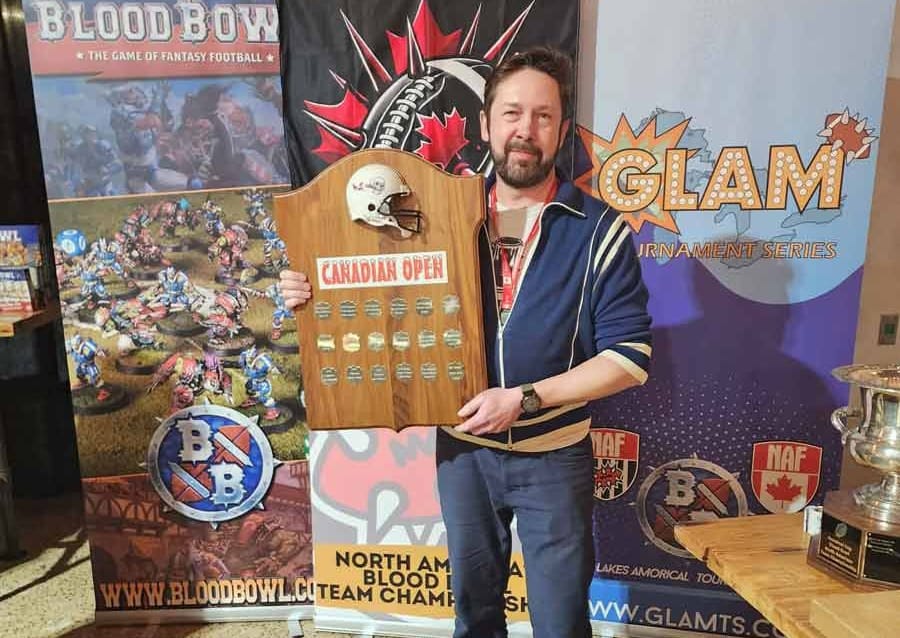 Elora man wins Canadian Open Blood Bowl Championship