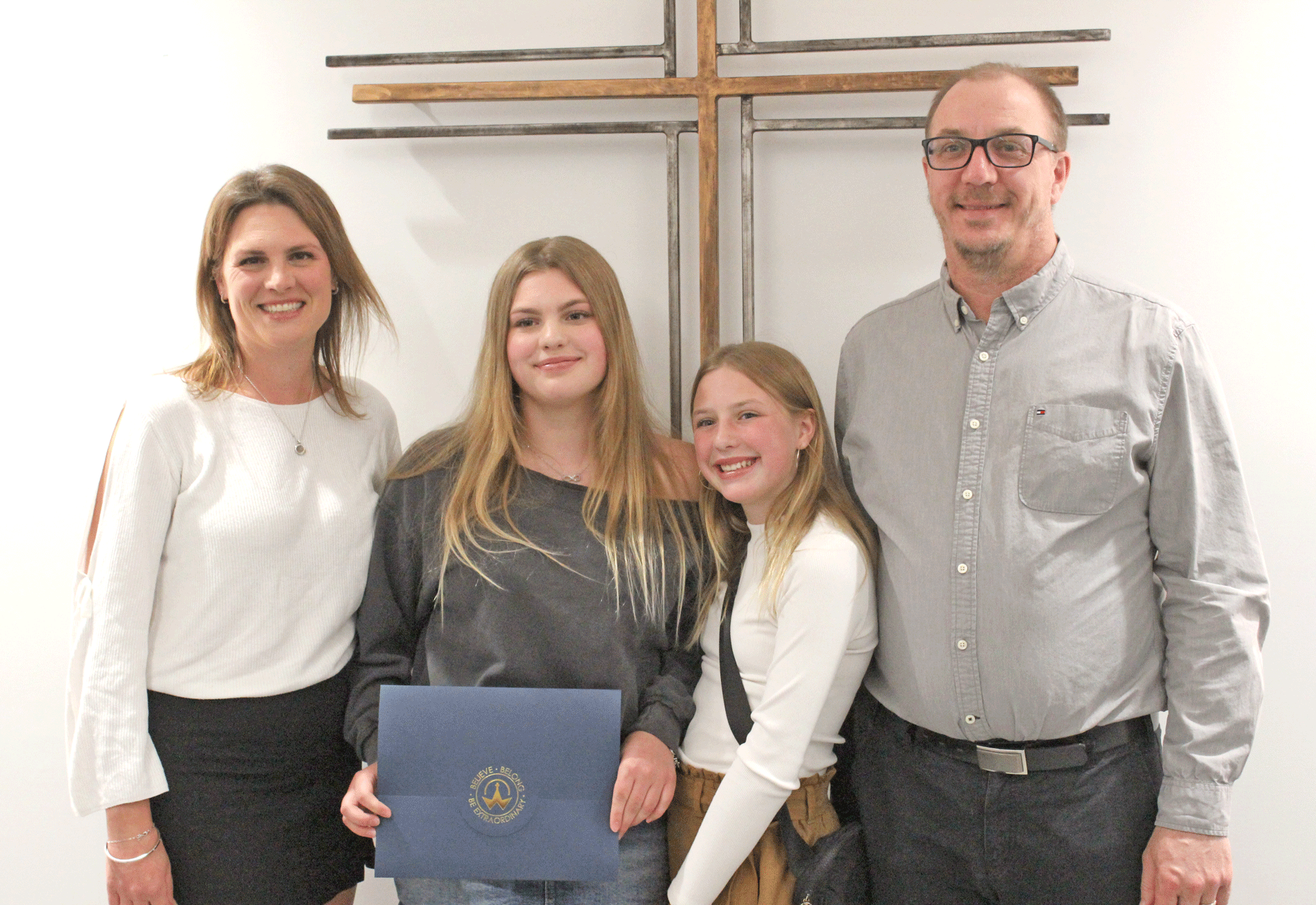 Catholic school board lauds VIP students