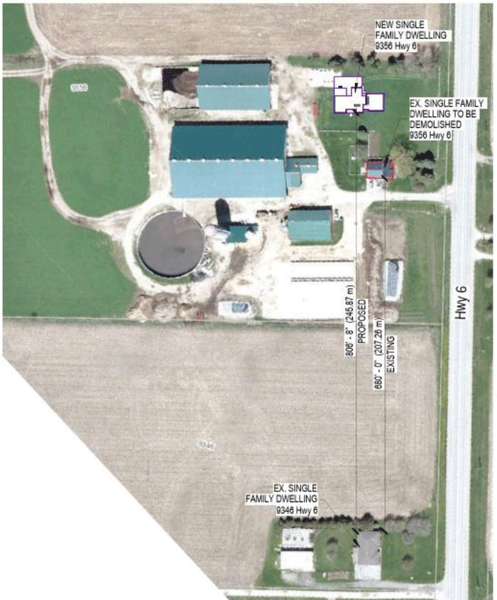 Council approves variance for new home on Wellington North farm