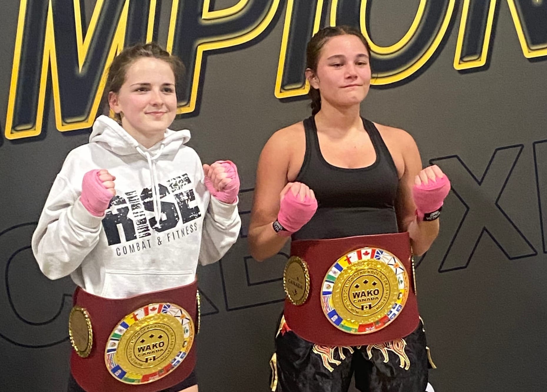 Wellington Heights students win national kickboxing championships