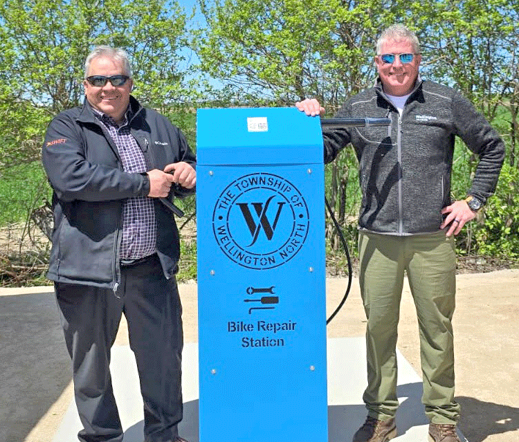 Second phase of West Luther Rail Trail enhancements completed