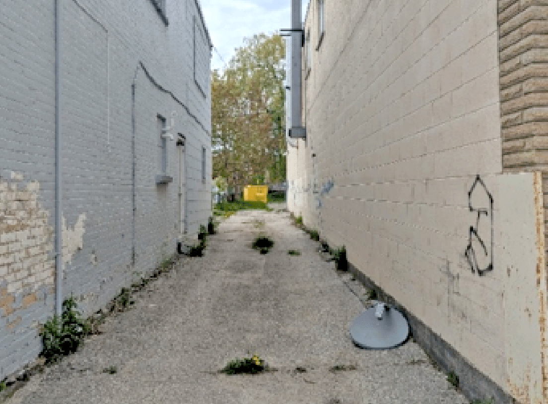 Big facelift underway for Mount Forest laneway