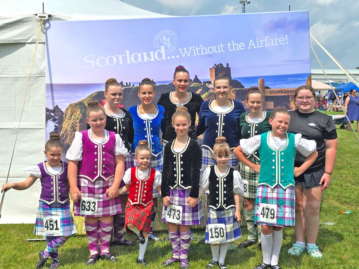 Blue Bonnet Lassies fare well at Scottish Festival