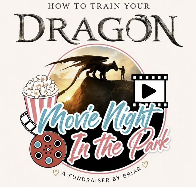 How to train a dragon and feed hungry children at the same time? Welcome to Briar’s Movie Night in the Park
