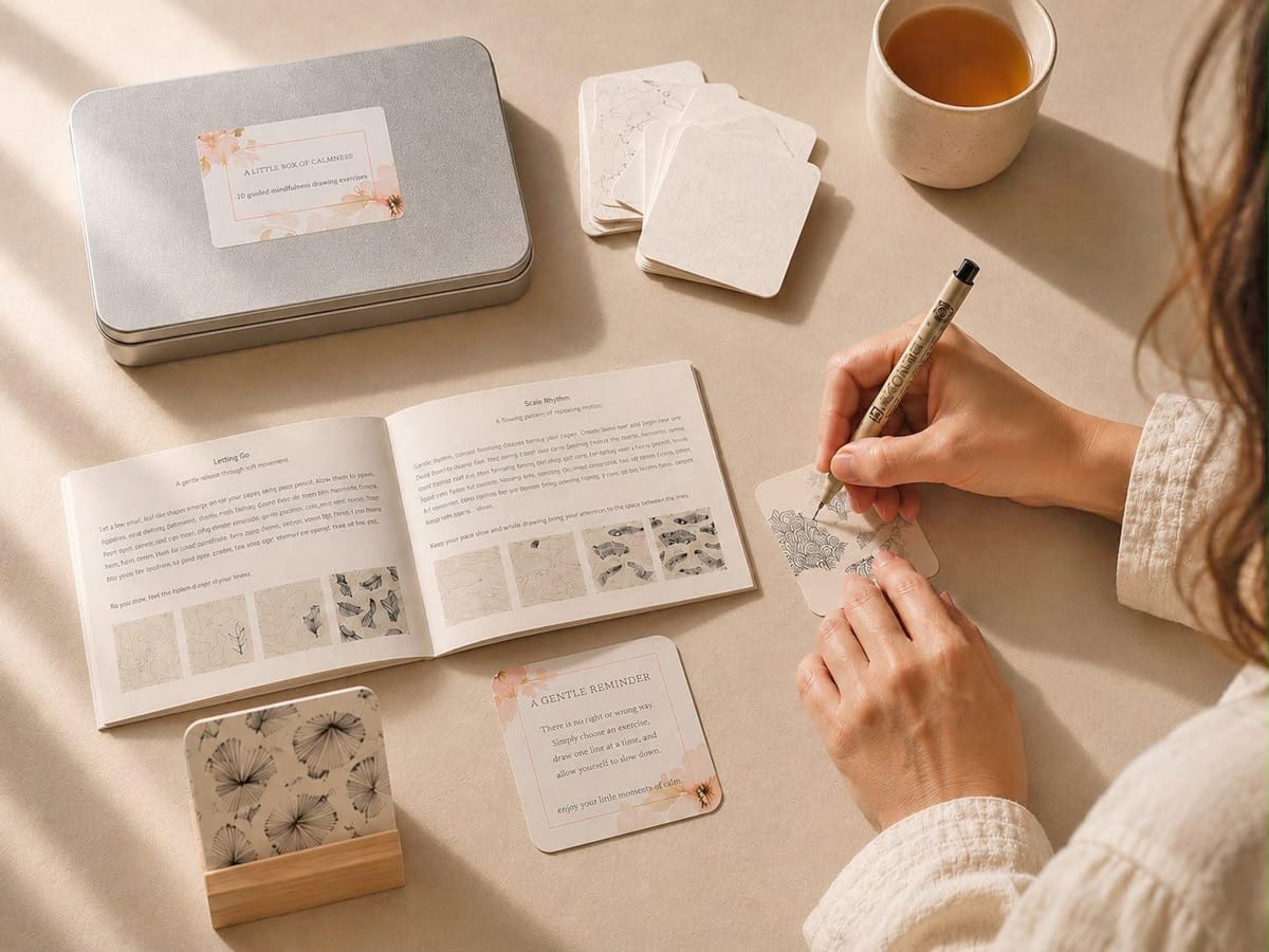 Guelph artist encourages  embracing mindfulness with ‘A Little Box of Calm’