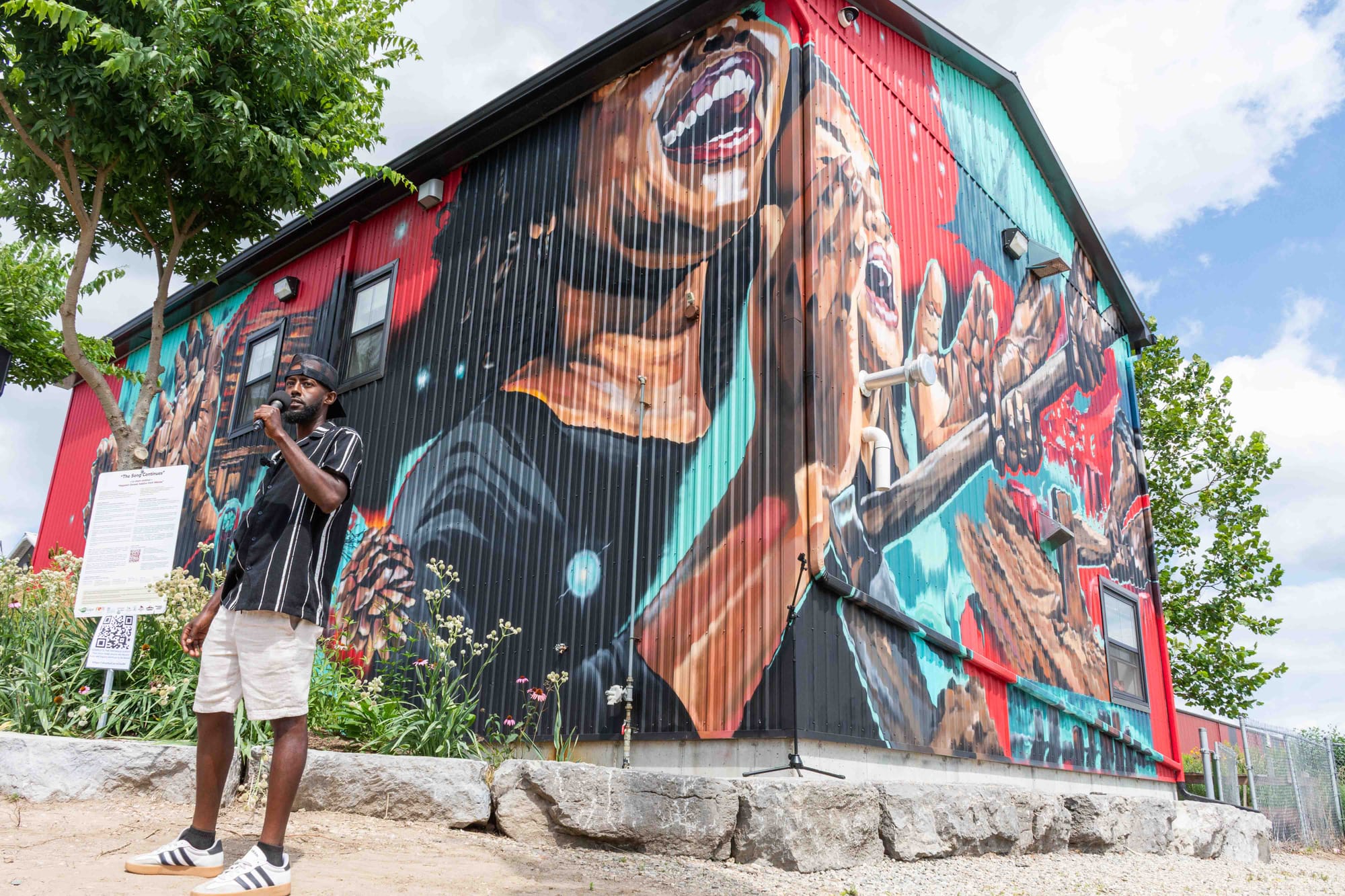 Wallenstein mural honours legacy of Queen’s Bush pioneers