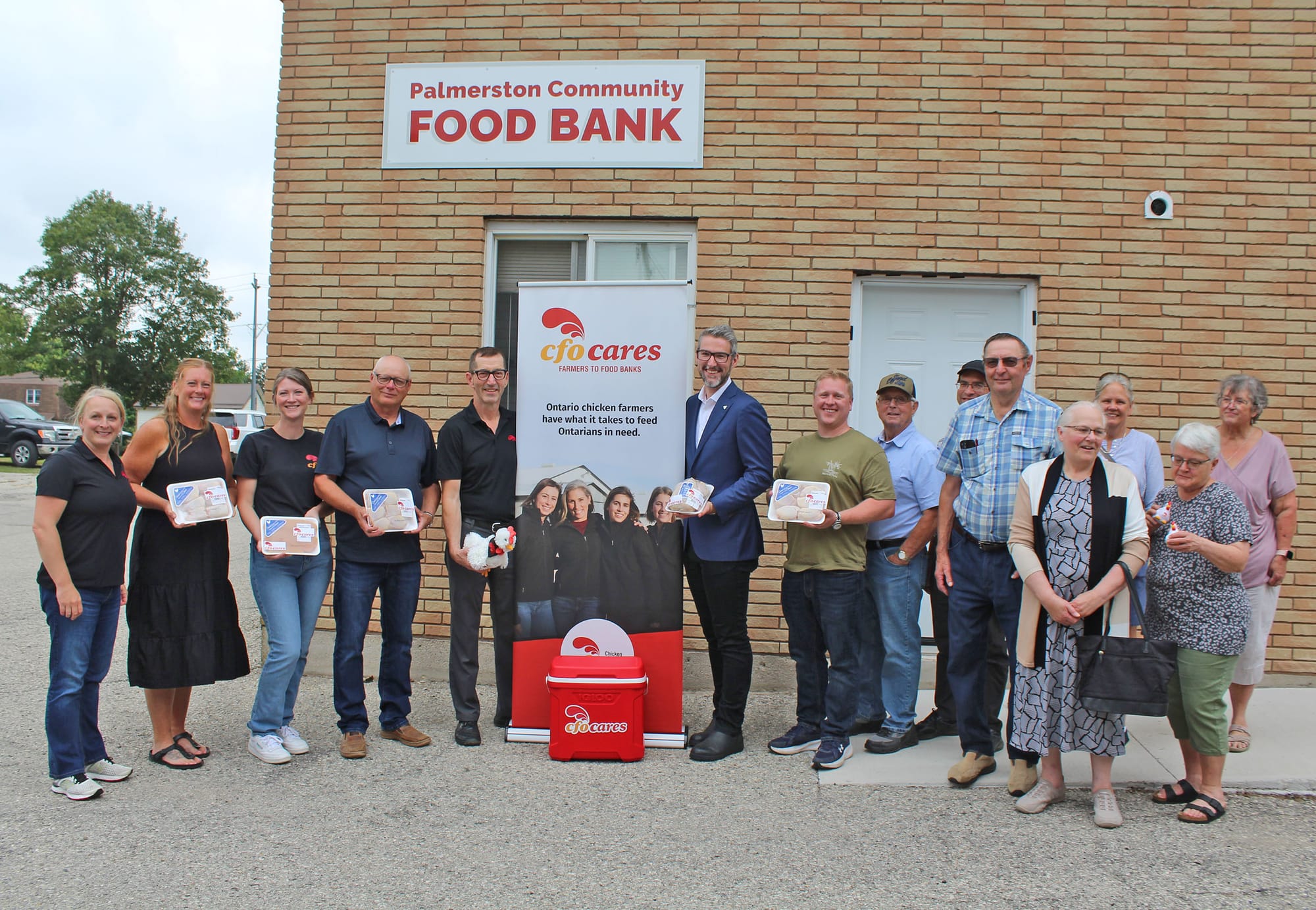 CFO donates 9,000 meals to Palmerston food bank