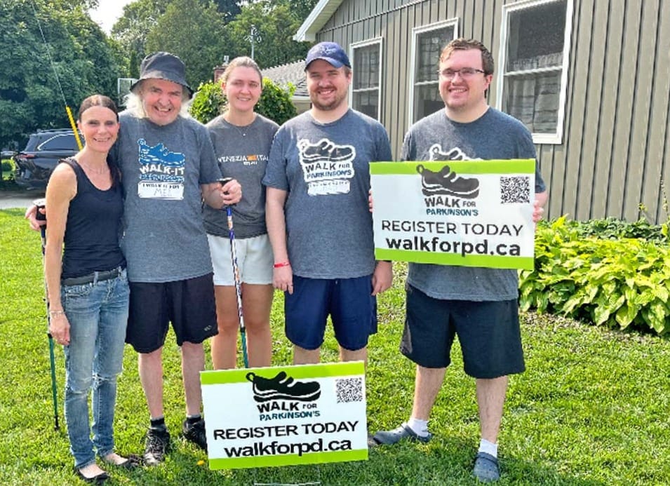 Walk for Parkinson’s on Sept. 12 at sportsplex