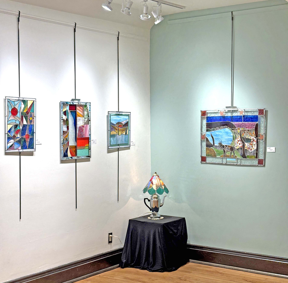 Minto Arts Gallery presents Looking Through the Glass with local stained glass artist Ed Allen post image