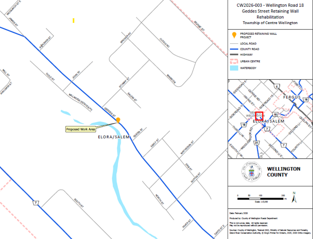 Retaining wall rehabilitation work to be awarded for $450,000 post image