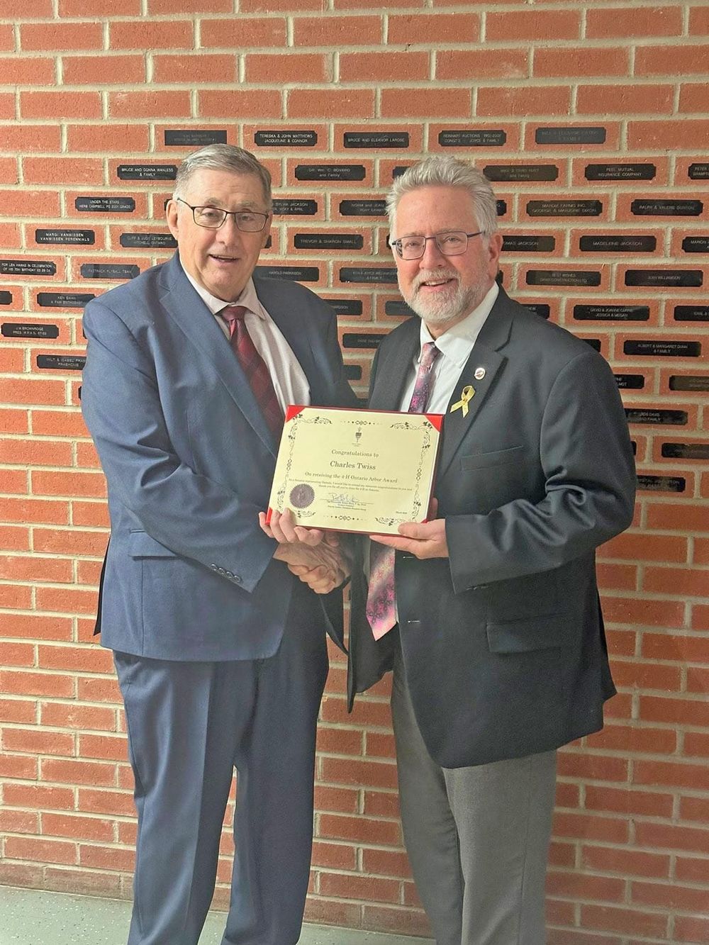 4-H Ontario celebrates Arbor Award recipients post image