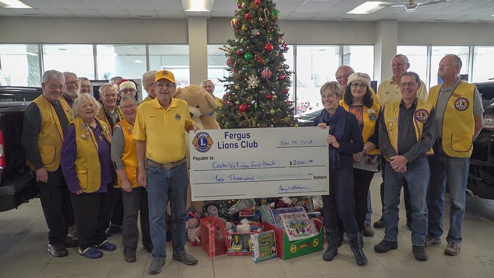 Fergus Lions launch 20th annual toy drive post image