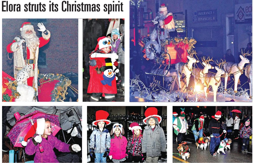 Elora Christmas spirit shines through post image