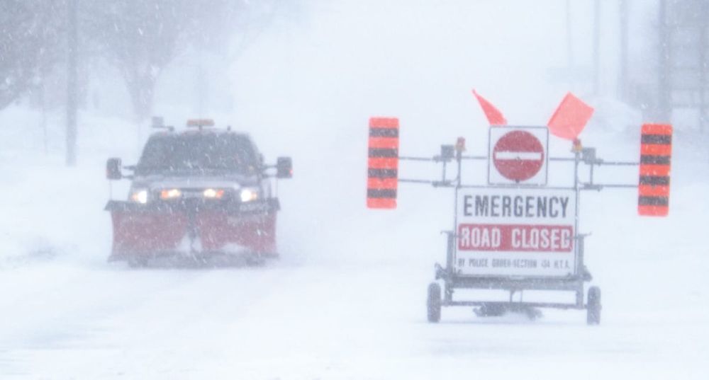 Winter storm strands motorists post image