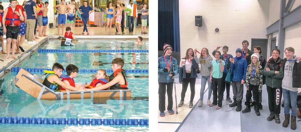 County schools successful at Provincial Cardboard Boat Races post image
