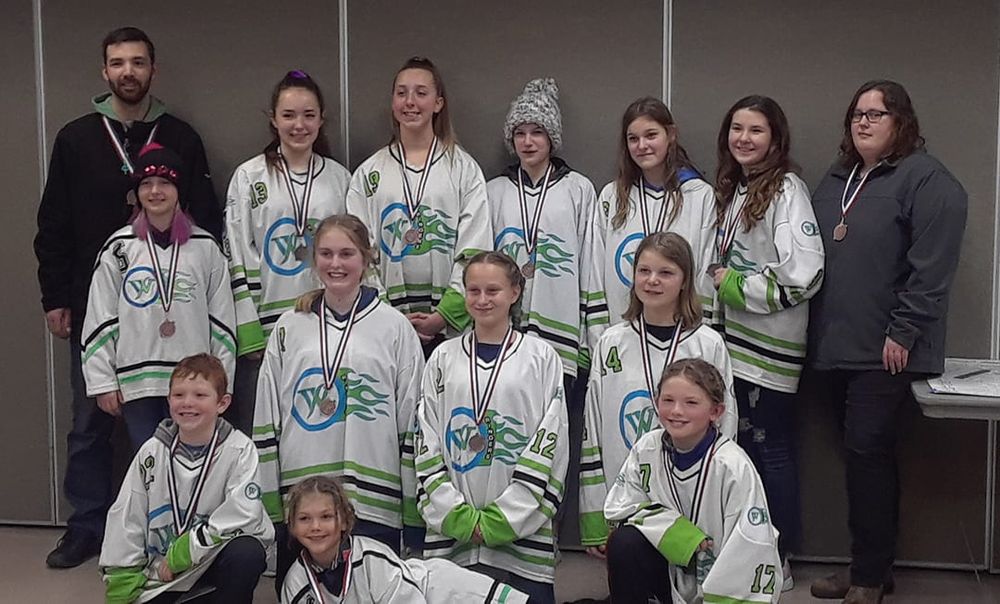 Ringette bronze post image