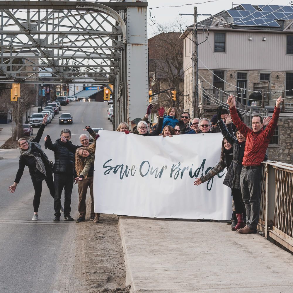 Residents gather in hopes of saving Elora’s Badley Bridge post image
