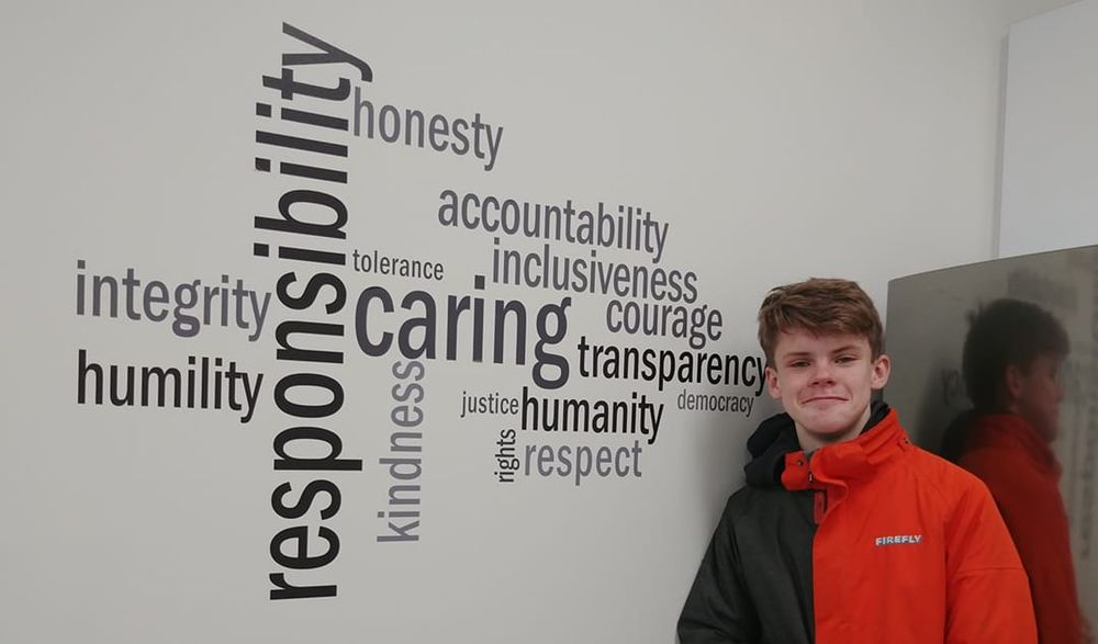 Erin student at provincial public speaking competition post image