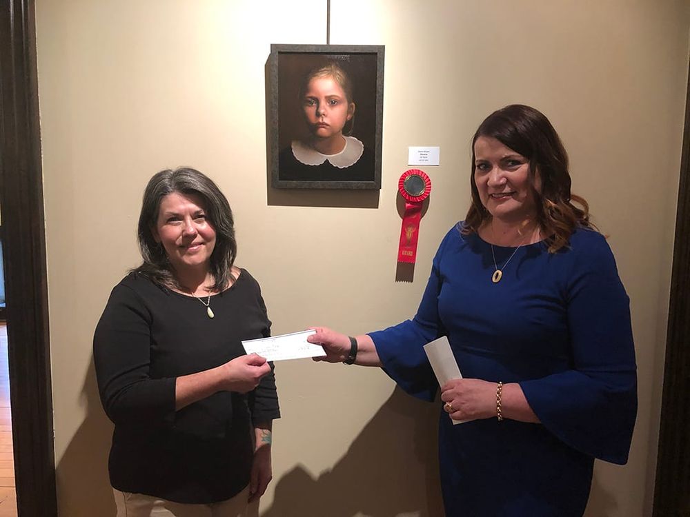 Morgan wins juried art exhibition post image