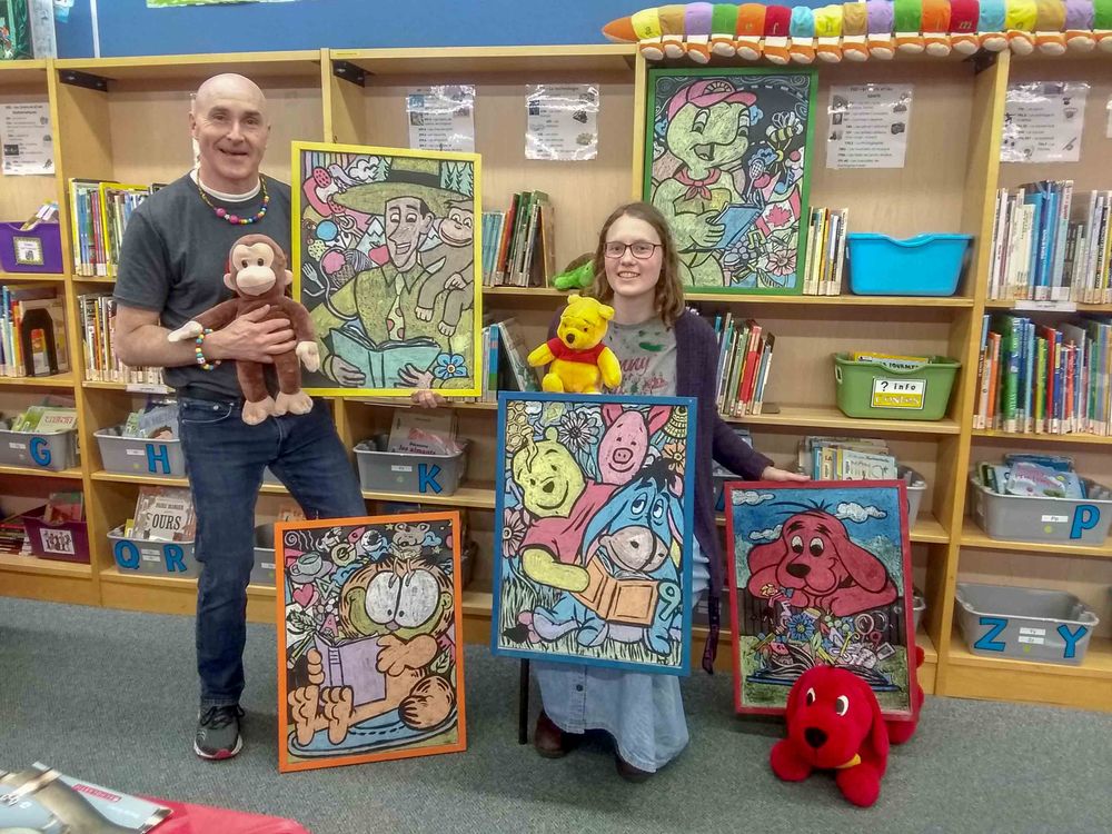 Art collaborative at James McQueen Public School post image