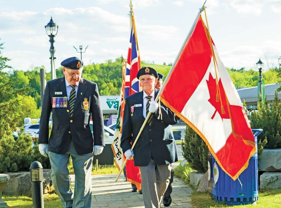 Erin Legion host ceremony to commemorate the launch of D-Day invasion 75 years ago post image