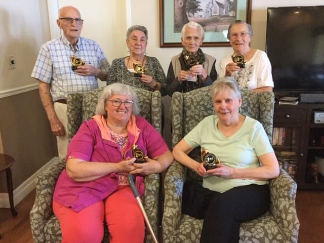 Annual euchre tournament hosted several seniors clubs post image