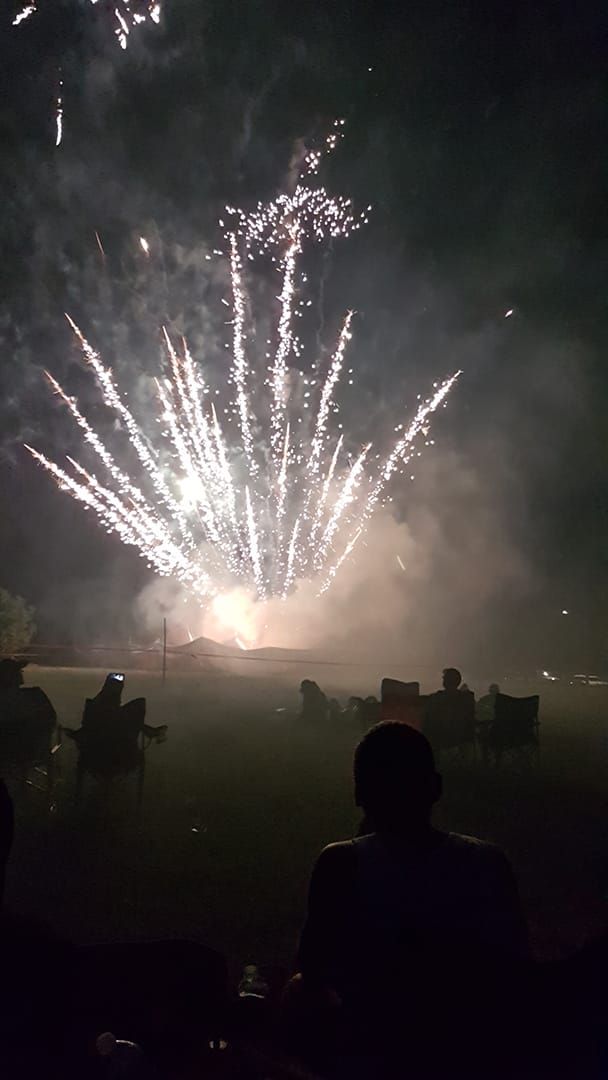 Fireworks  in Harriston on Canada Day post image