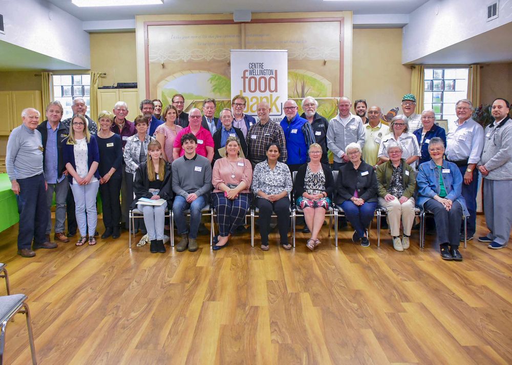 Centre Wellington Food Bank recognized groups and organizations  for their support at AGM post image