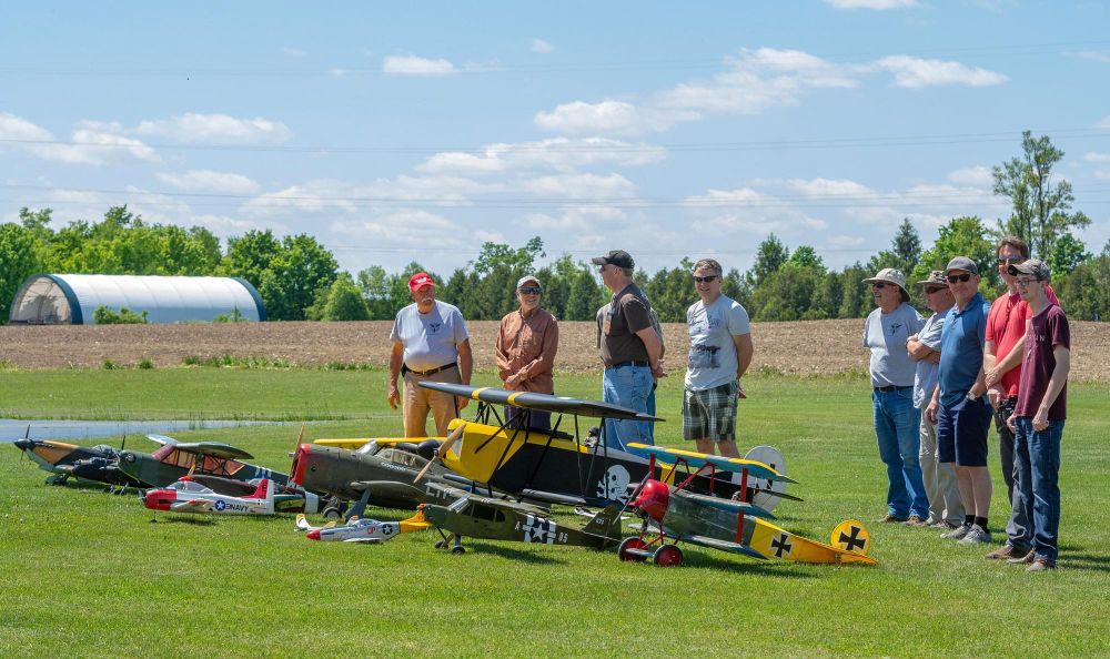 The Fergus Model Flyers had a fly-in to mark the 75th Anniversary of D-Day post image
