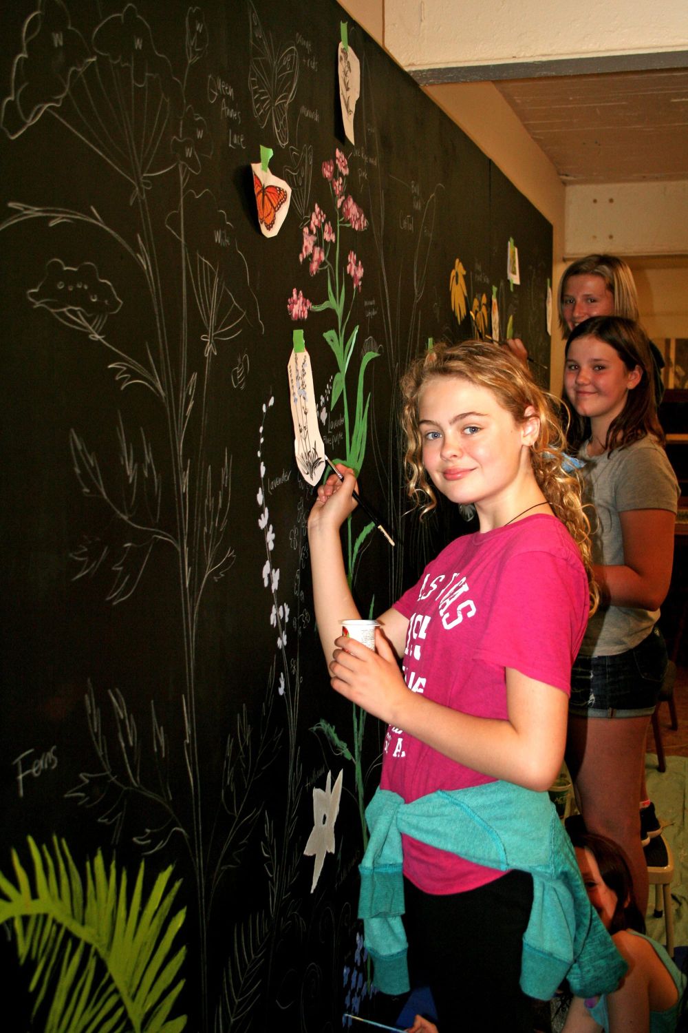 ‘Kindness Club’ helps paint GrandAbilities mural post image