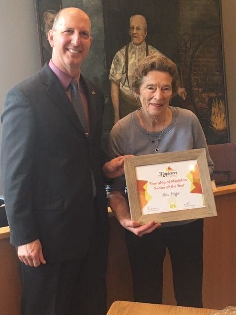 Helen Moffat recognized as Senior of the Year post image