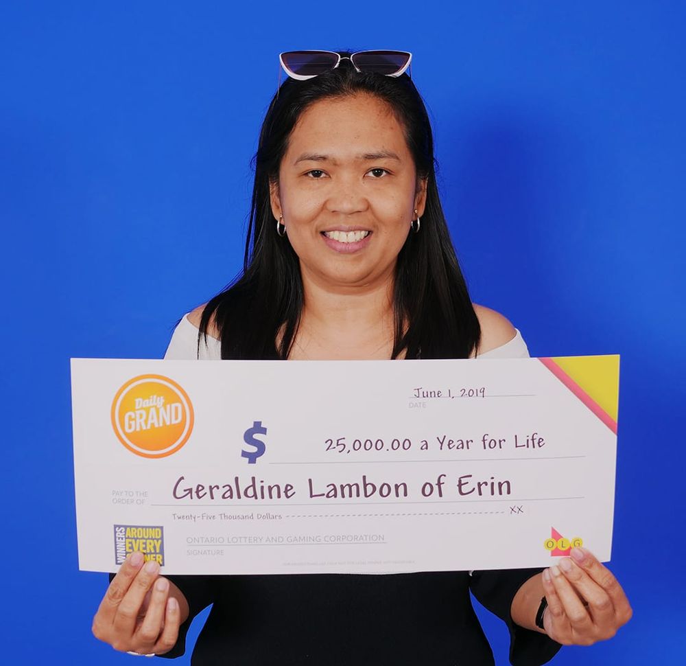 Erin woman wins $25,000 a year for life in Daily Grand lottery draw post image