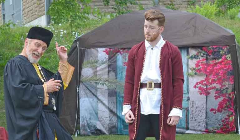 ECT's presentation of "The Merchant of Venice" continues this weekend in Elora's Bissell Park post image