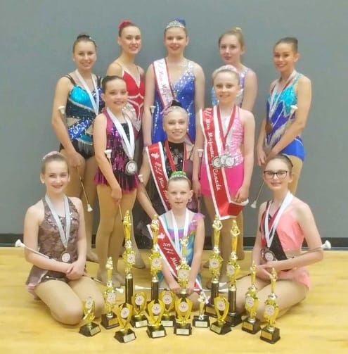 Members of Superstars Baton Club compete at nationals post image