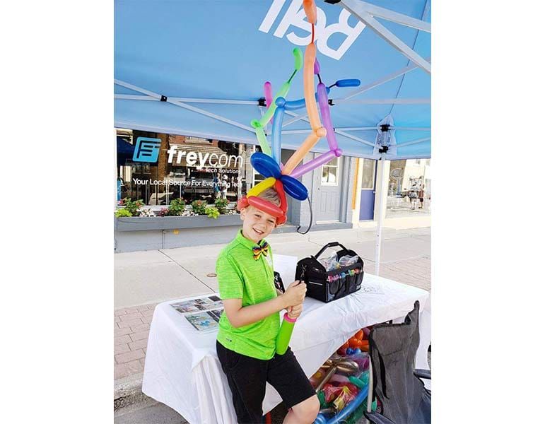 North Wellington Youth Spotlight:Youth turns ballooning talent into local business venture post image