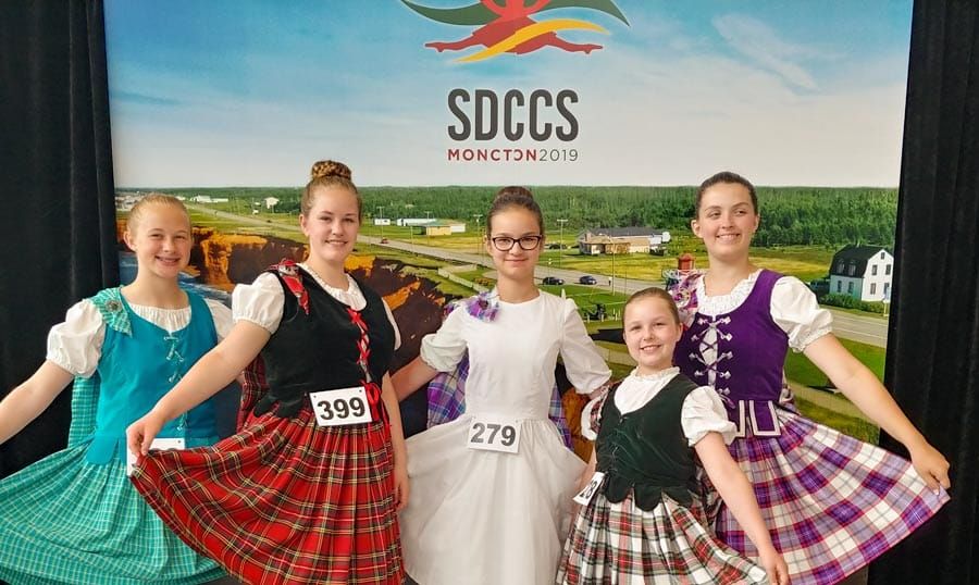 Scottish dancers take on Scotdance Canadian Championship; highland games competitions post image