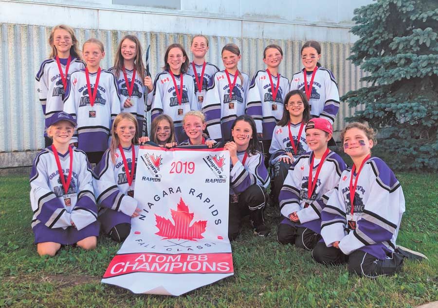 Grand River Mustangs Atom BB earn gold after six straight wins post image