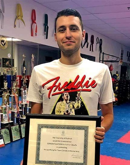 Skoufis recognized for qualification to Team Canada post image