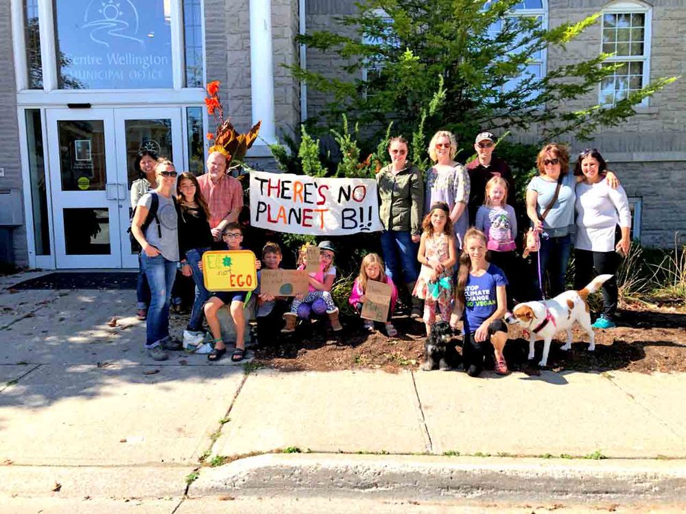 Elora citizens gather to show support for Global Climate Action Week post image