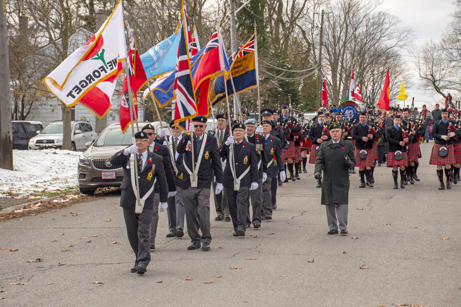 Rockwood residents gather for Nov. 11 service post image