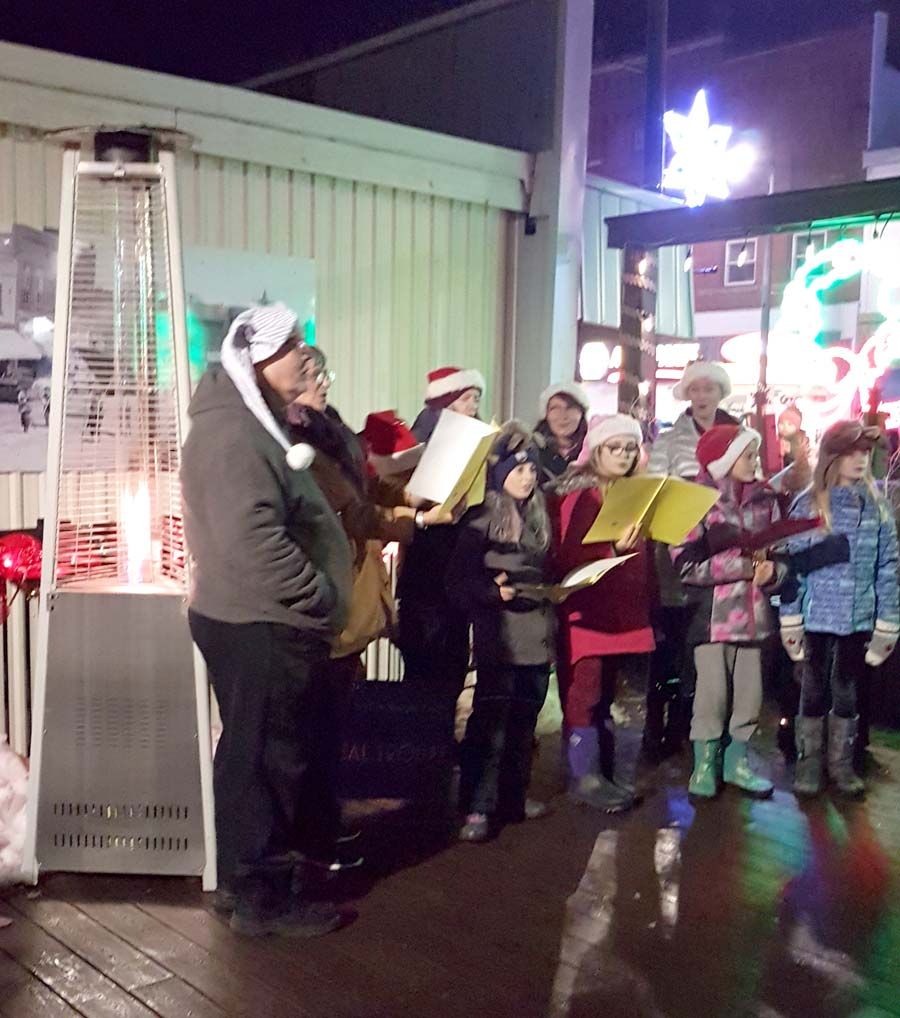 Harriston's Light Up the Town brought music to the street post image