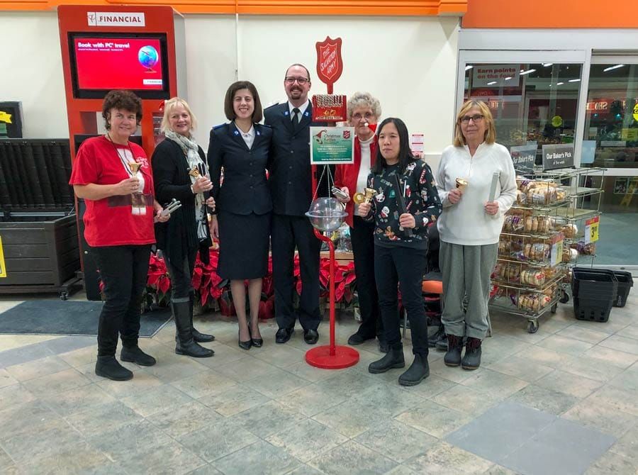 Grand River Ringers supported Salvation Army post image