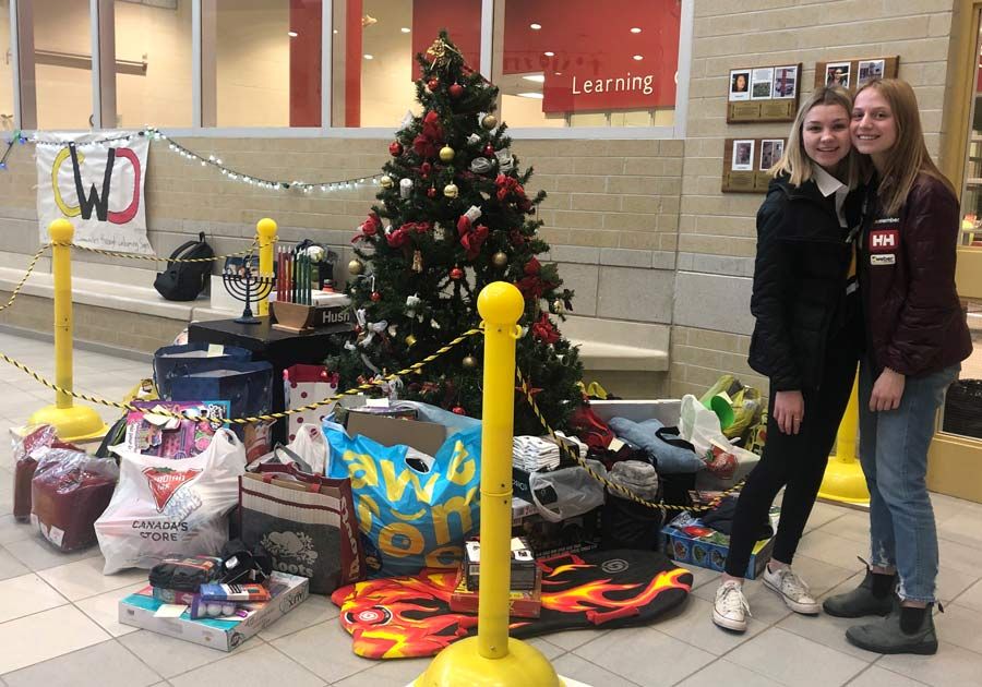 Student-run Angel Campaign supported local food bank post image